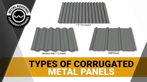Types Of Corrugated Metal Roofing Siding Wall Panels Which Is The