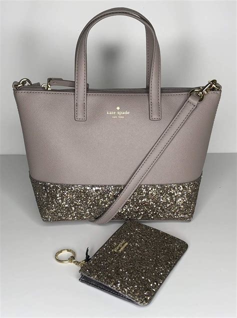 kate spade glitter purse greta