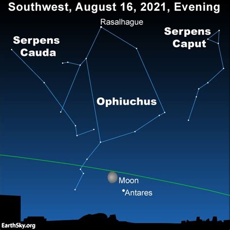 Ophiuchus Is Part Of The Zodiac Too Tonight Earthsky