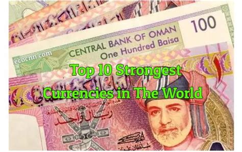 Strongest Currency In The World 2023 Top 10 Highest Right Now Ecocnn