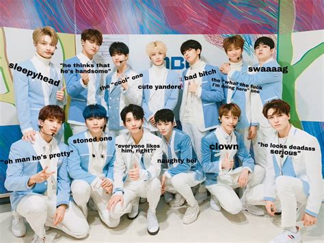 Seventeen Members Pics With Names Luv Kpop