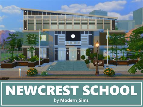 Newcrest School Cc Free The Sims 4 Catalog