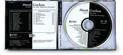This song is by marek grechuta and appears on the album magia obłoków (1974) and on the album pieśni marka grechuty do słów tadeusza nowaka (1979). Marek Grechuta - Piesni Do Slow Tadeusza Nowaka (1979 ...