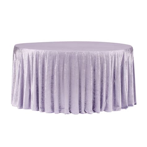 Velvet 132 Round Tablecloth Victorian Lilacwisteria Cv Linens