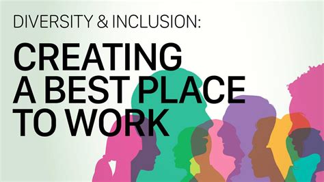 Table Of Experts Diversity And Inclusion Creating A Best