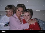 KATHY HILTON with sons Barron Nicholas Hilton Conrad Hughes Hilton.Kath ...