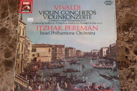 Vivaldi Itzhak Perlman Israel Philharmonic Orchestra Violin