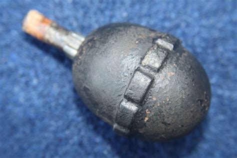 German Ww1 Egg Grenade Inert In Grenades