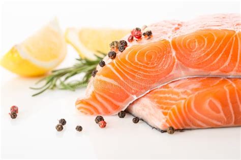 Fresh Salmon Stock Photo Image Of Fillet Recipe Seafood 69243504