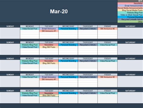 How To Create A Content Calendar Cyclewerx Marketing