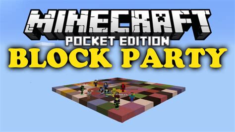 Brought to you in collaboration with dcdj, this is a game for the true music lover! Block Party Minigame - Minecraft PE - YouTube