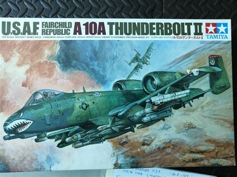 148th Scale Tamiya Usaf Fairchild Republic A 10a Thunderbolt 2