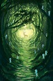 el espiritu del bosque - la princesa mononoke - studios ghibli Studio ...