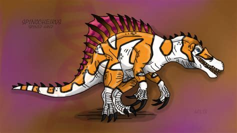 Jurassic Park Chaos Effect Spinocheirus By Fnafnir On Deviantart