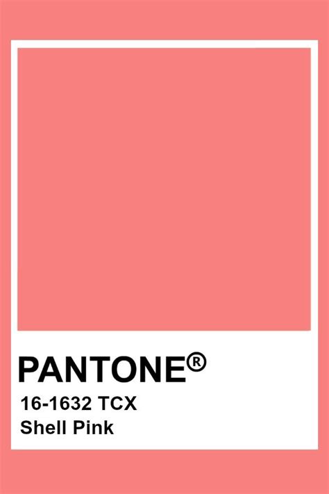 Pantone Shell Pink Pantone Color Pantone Colour Palettes Pantone Pink