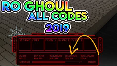 Do note that they're case sensitive. ALL WORKING 2019 CODES IN RO GHOUL! (Ro Ghoul All Working ...