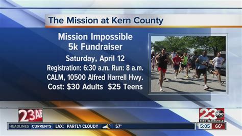 Mission Possible 5k Event Helps Out The Homeless In Kern County Youtube