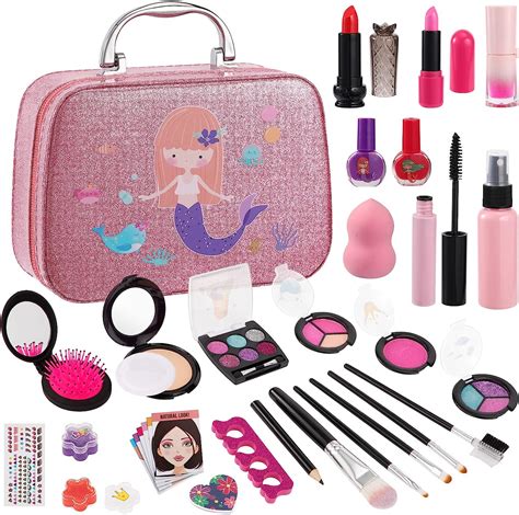 Girls Makeup Sets For Kids Washable Makeup Kit Girls Toys Safe And Non
