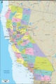 Map of California Cities and Roads - Ezilon Maps