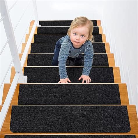 Celion 15pcs Stair Treads Carpet Anti Slip 30 X8 Inch Stair Runners