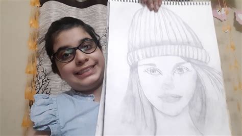 Farjana Drawing Academy Sketches How To Draw A Girl For Beginners Pencil Sketch Bir