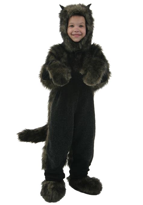Child Black Dog Costume