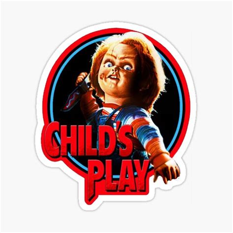 Chucky Stickers Redbubble