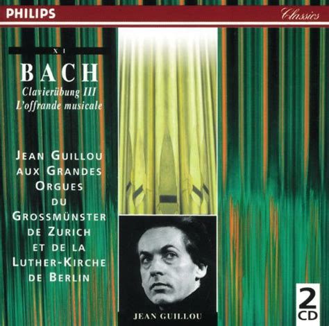 j s bach clavierübung iii l offrande musicale jean guillou amazon fr téléchargement de