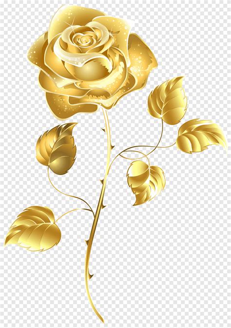 Kosteloze Download Gold Rose Illustratie Rose Gold Gold Roses S