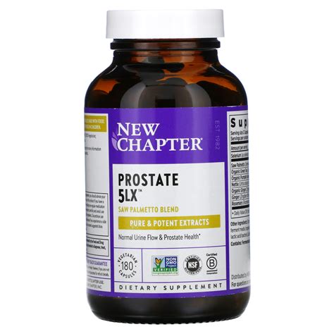New Chapter Prostate Lx Vegetarian Capsules Iherb