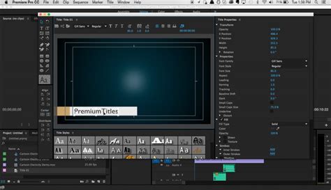 Cooking show bumper i mogrt for premiere pro. How to Create and Share Title Templates in Premiere Pro