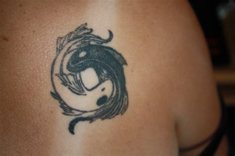 Yin Yang Koi Fish Tattoo Ying Yang Tattoo Yin Yang Tattoos Tattoos