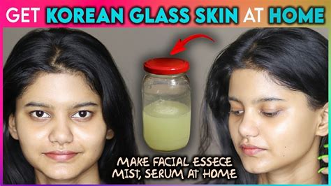 How To Get KOREAN GLASS SKIN Naturally In Days Get GLOWING GLASS SKIN At Home Glassskin