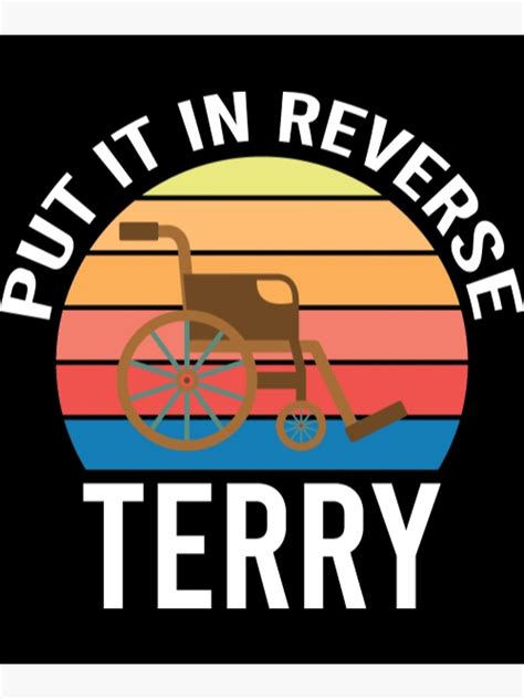 Put It In Reverse Terry Back Up Terry T Shirtput It In Reverse Terry