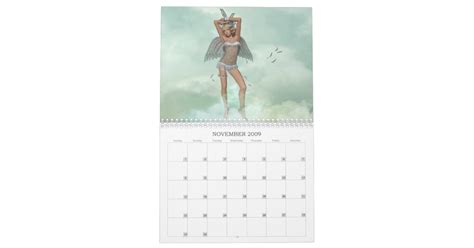 Naughty Or Nice Angels Calender Calendar Zazzle