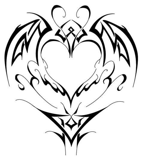 Tribal Love Heart Tattoos Designs And Meanings