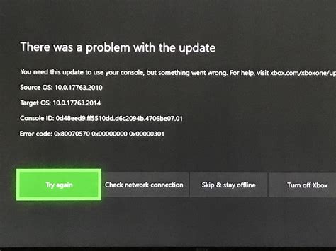 Update Error Code R Xboxinsiders