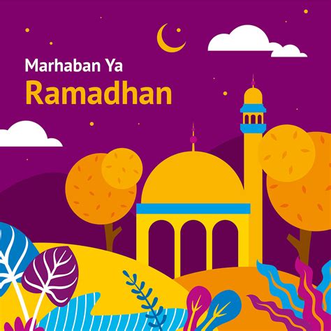 Background Ucapan Marhaban Ya Ramadhan 2020 Celoteh Bijak