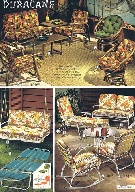 Advertisement Home Decor 1970s Vintage Patio Vintage Patio Furniture