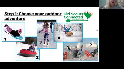 Girl Scouts Connected Daisy Snow Or Climbing Adventure Badge Work Youtube
