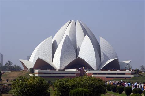 Modern Indian Architecture Lotus Temple Modern Architecture Design