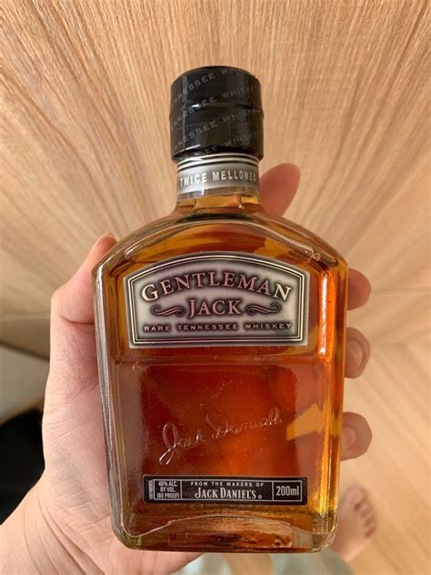 Gentleman Jack Rare Tennessee Whiskey Jack Daniel Alc 40 200 Ml Food