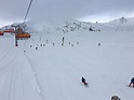 Gletscher und Wintersportgebiet im November geöffnet - Sölden, Österreich