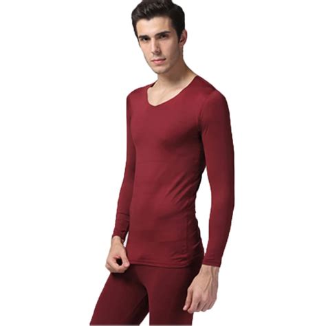 Hot Winter Mens Warm Thermal Underwear Mens Long Johns Sexy Stretch