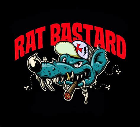 Rat Rod Hot Rod Chopper Decal Sticker Rockabilly Rat Fink Old School Ebay