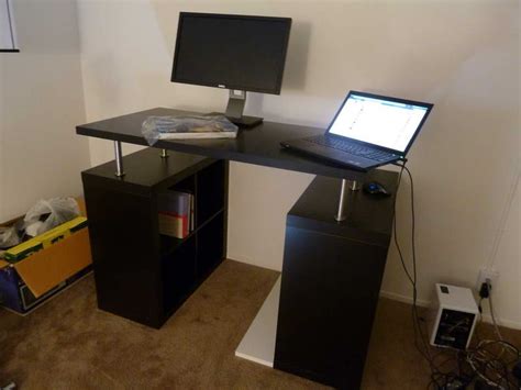 If you're considering an ikea desk, check the other is a small, lightweight desk designed for desktop computers (remember the desks with a space for the. Standing Computer Desk Ikea - Home Furniture Design