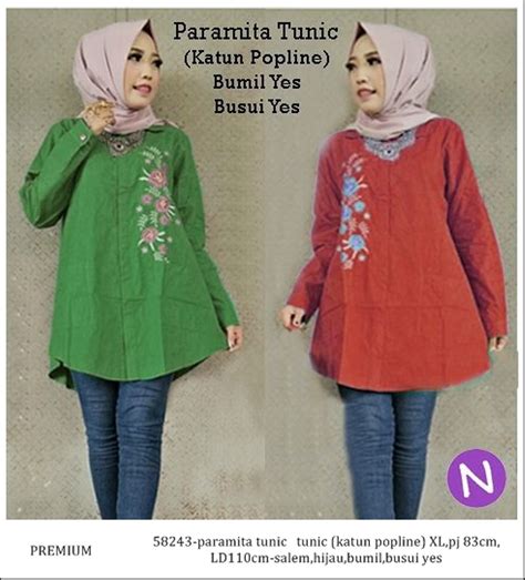 Model baju paramita russardi : 34+ Baju Atasan Muslim Bumil, Gaya Terbaru!