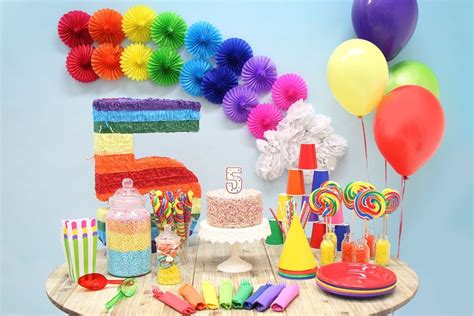 Rainbow Party Ideas Party Delights Blog