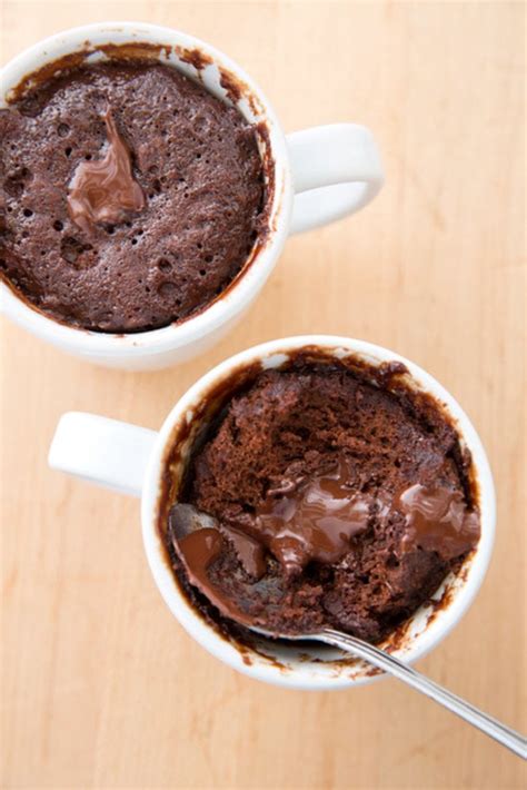 Microwaveable Chocolate Cake In A Mug Microwaveable Mug Recipes POPSUGAR Food Photo