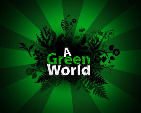 Green World Wallpaper By Nickotyn On Deviantart